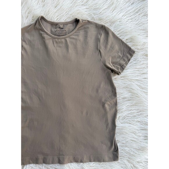 Skims Soft Smoothing Seamless T-Shirt Truffle Size 1X - Picture 4 of 7